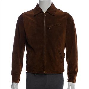Ralph Lauren Purple Label Suede Leather Jacket
